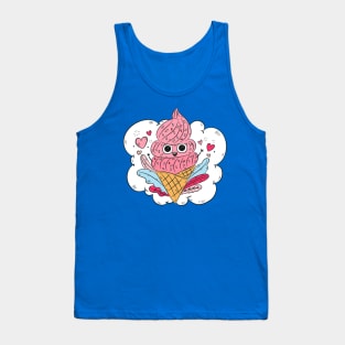 Cute ice cream Tank Top